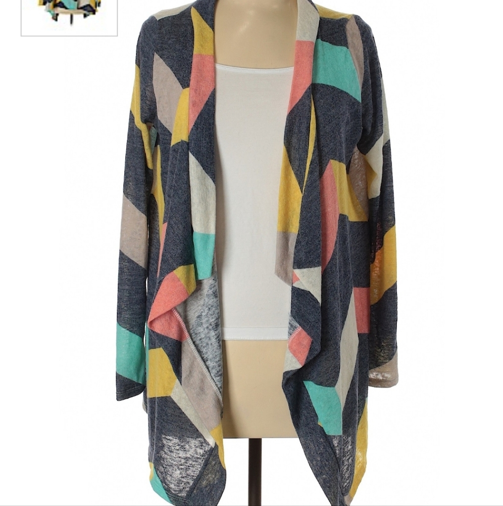 Flamingo Urban Chevron Cardigan